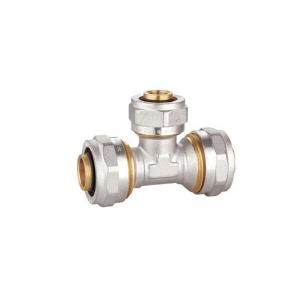 Quality Forged Brass Compression Fittings PF5006 Nickel Plated Female Brass Elbow for sale