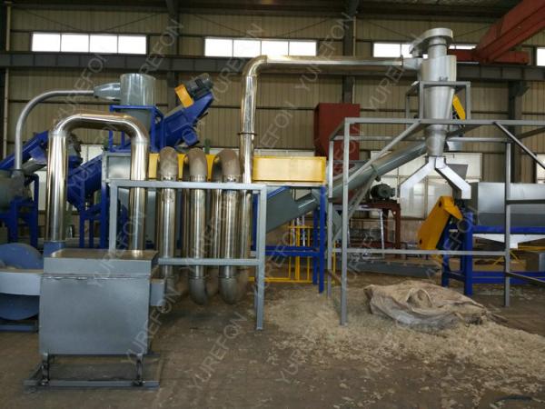 304 Stainless Steel 150 KW Polythene Bags Recycling Machines 300 Kg / H Full Automatic