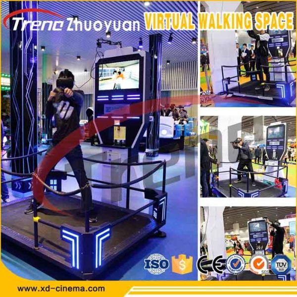 VR HTC Headset VR Virtual Reality Space Walk Black Shooting Games 9D Action Cinemas