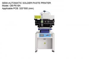 China SMT Solder Paste Printer Touch Screen Control For 320*500mm PCB on sale