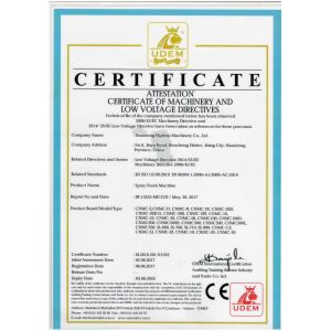 Shandong Hightop Group Certifications