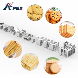 China Customized Cookie Making Machine Hard And Soft Wafer Automatic Biscuit Production Line on sale