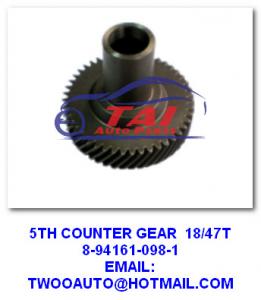 China Transmission Gear Auto Transmission Parts 5th Counter Gear 8-94161-098-1 / 8-94161-920-1 For 4ja1 on sale