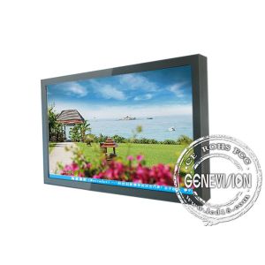 Quality Advertising 1920x 1080 Resolution Wall Mount Lcd Display Screen Super Clear Vision for sale