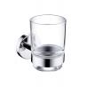 High Quality Stainless Steel Tumber Holder Cup Toothbrush Holder Single Glass Cup Tumbler Toothbrush Holder for sale