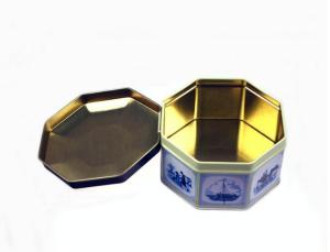 Quality Wholesale Cut Corner Metal Coffee Tins for sale