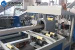 Full Auto PVC Pipe Belling Machine R Or U Or Rectangular Socket Pipe Making