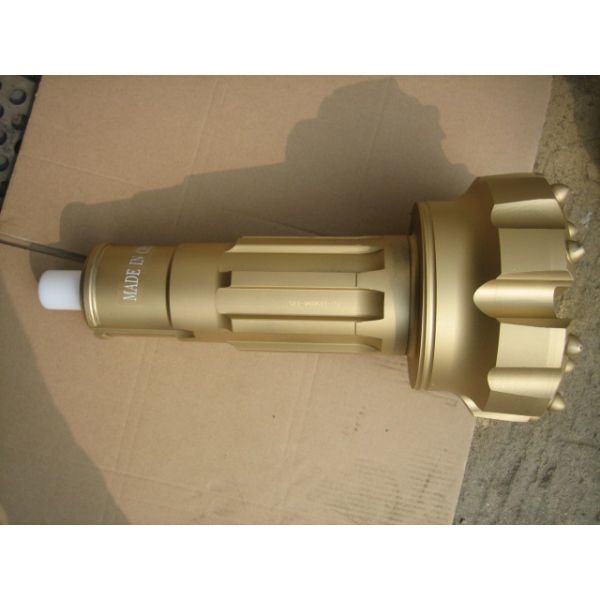 Gold concave spherical 8 inch DTH drilling tool SD8 of drill bit 241 mm