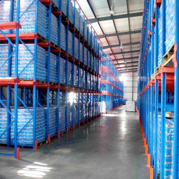 Customized Warehouse Storage Drive In Rack Pallet Racking 2-7 Levels