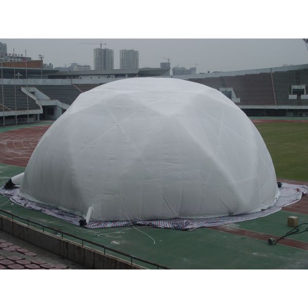 Custom Advertising Air Supported Inflatable Dome Tent , Inflatable Giant Tent
