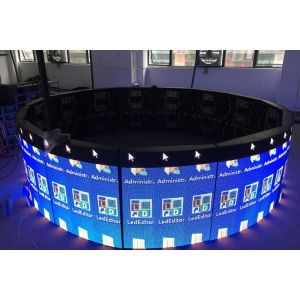 IP65 Soft Flexible LED Display Screen Multifunctional For Hotel