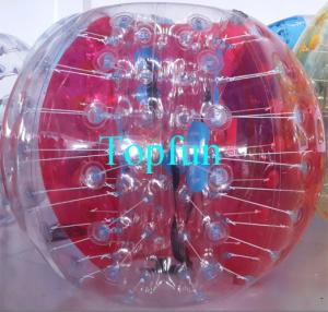 Quality Colour Inflatable Bumper Ball Human Bubble Soccer Ball Roll In Garden Yard for sale