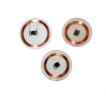 1mm Thickness Passive Programmable RFID Tags PVC Transparent 13.56MHz OEM