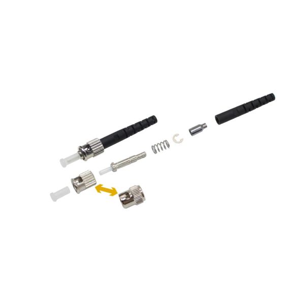 PC Multi Mode Simplex Fiber Optic Cable Connector 2.0mm Cable Diameter Durability