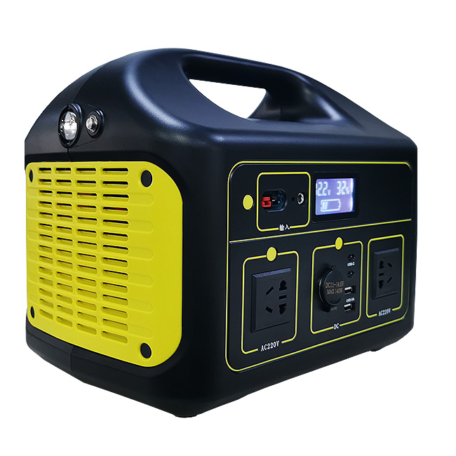Mobile Lithium Portable Power Station For Camping Rechargeable