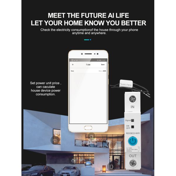 Intelligent WIFI Circuit Breaker