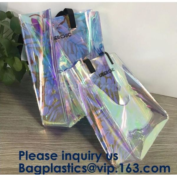 Biodegradable Promotional BAGEASE Three-Layer Hand Bag PVC Tote Waterproof Craft Paper Bag Leather Handle Tote Bag