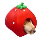Cross Border Strawberry Dog Bed Pet House Cat House Small Dog House Wholesale