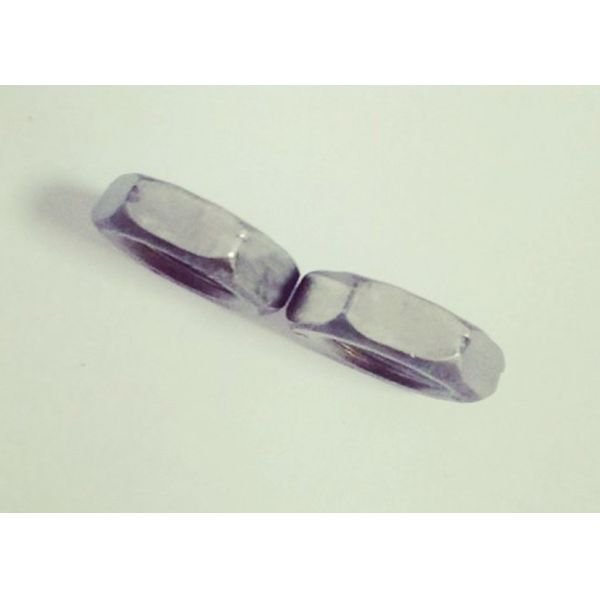 M18x1.5 Hexagon Thin Nuts Untreated Finishing , Prevailing Torque Type