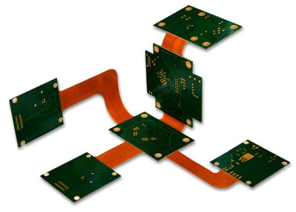 Buy 8 Layer Rigid Flex PCB / Multilayer PCB Board Design Customized at wholesale prices