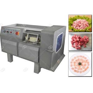 Commercial Use Meat Processing Machine , Meat Dicing Machine Automatic Operation