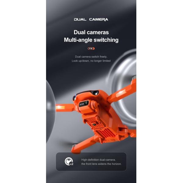 Wide Angle ESC Camera WiFi Battery Powered Drones 4K GPS Drone