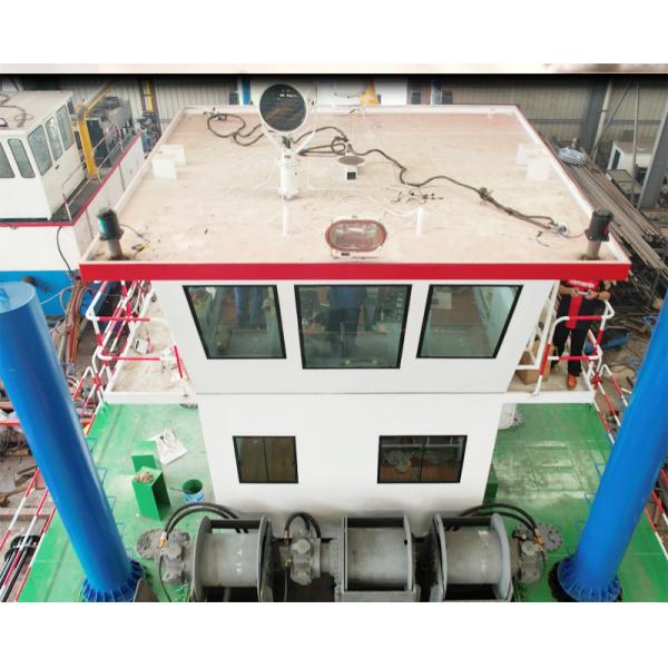 Steel Hydraulic Suction Dredger Equipment For Mud And Debris Removal