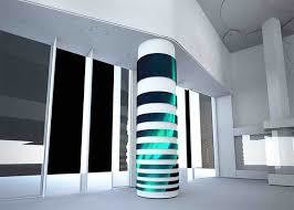 HD full color curved led tv display screen for indoor led advertising display