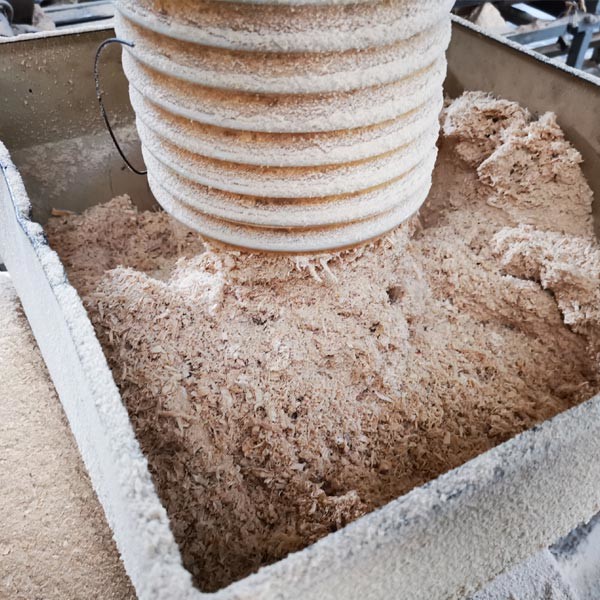 Automatic European Standard Pallet Feet Block Machine