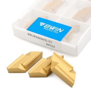Buy cheap KNUX160405L Tungsten Carbide Inserts Cemented PVD Coating Turning Cutter from wholesalers