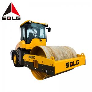 Quality SDLG RS8140 Road Roller Machine 14 Ton Static Single Drum Vibratory Roller Highway Construction Machinery for sale