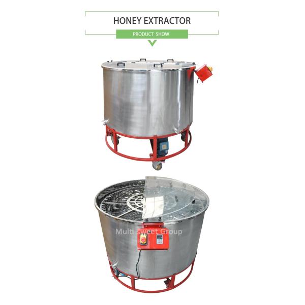 110kg Double Beam Structure 72 Frames Bee Honey Spinner Extractor