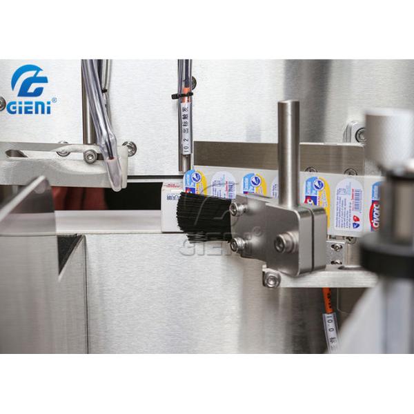 Dual Corner Automatic Box Labeling Machine 120PPM Label Sealing Machine