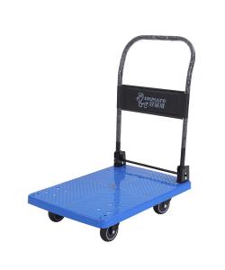 Quality Reinforced 4 SILENT Wheel Foldable Cart Trolley 180KG Feet Folding for sale