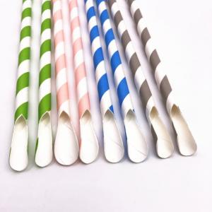 Quality Colorful Assorted Paper Straws To Decorate Birthday Parties Baby Showers for sale