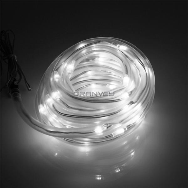 Battery Operated Decorative Patio String Lights , 50 LED Hanging Rope Lights