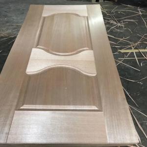 Quality 2.5mm High Density Wood Veneer Door Skins Modern Style 840KG / M3 Density for sale