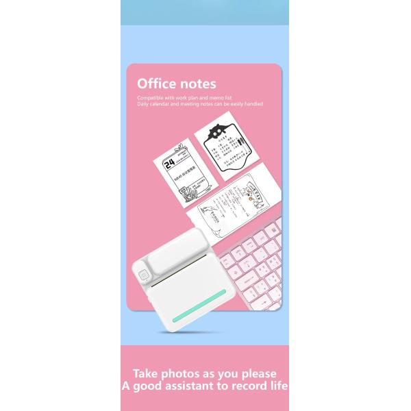 Paper Label Instant Sticker Printer For Mobile Phone Wireless