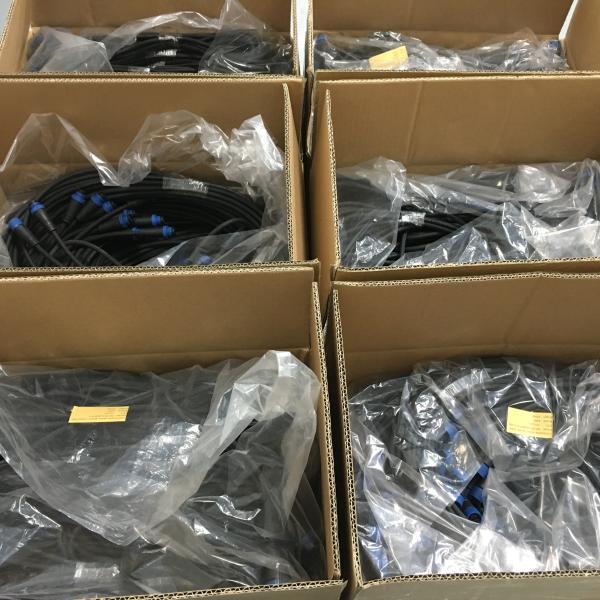 2 Way M15 IP67 Waterproof Connector Box 2 Pole Wire And 2-Pin Cable For Installation Projects Outdoor LED Lights In Cable Area