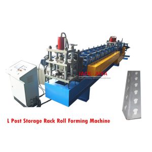 Quality L Post Storage Rack Roll Forming Machine for sale