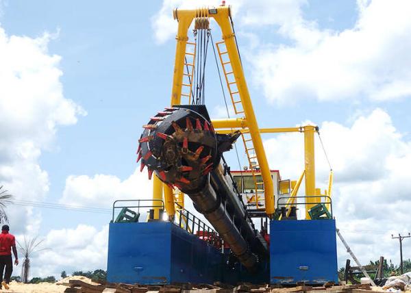 12 Inches Cutter Suction Dredger For Sand Dredging In RiverPortLand Reclamation