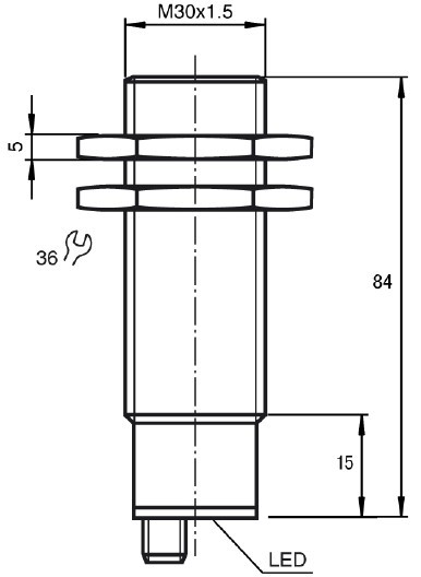 High Accuracy Ultrasonic Sensor Distance Measurement With Pipe Brass Housing
