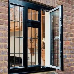 Quality Outward Opening Aluminium Casement Window Horizontal Customized Colors for sale