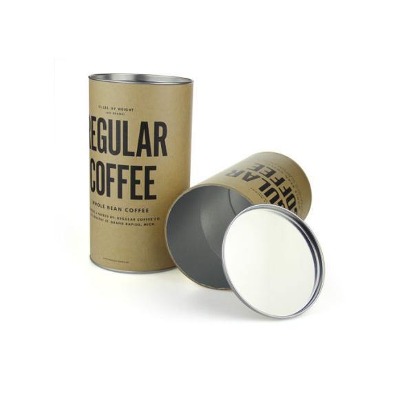 Recycle Eco-friendly Paper Tube Packaging For Food And Spice Customizable Sizes And Printing Options