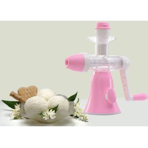 Buy cheap Compact Home Made Fruit Ice Cream Maker Power Free Pure Juice Making Machine from wholesalers