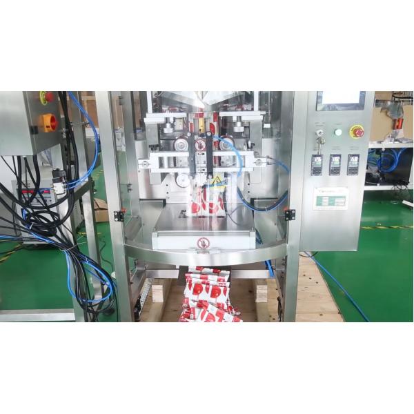 10 Head Multihead Weigher Machine For Snacks Food Popcorn Pasta Sunflower Seeds