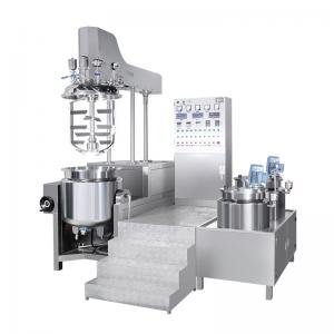Quality Chemical Gel Homogenizing Vacuum Emulsifying Machine for sale