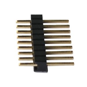 DIP Straight 20m ohm 1.27mm Pitch Male Header Connector 10 Pin