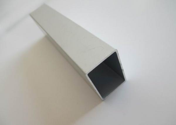Buy White Aluminum Square Tubing , Anodized Aluminum Pipe 3.0MM Wall Thickness at wholesale prices