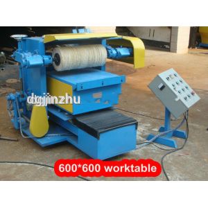 China Stainless Steel Flat Sheet Metal Surface Polishing Machine Operated Automatically on sale
